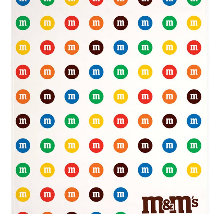 Kangaru Toys & Stationery - Wholesale Throw Blanket - M&M’S Throw Fleece Blanket 60"x48"