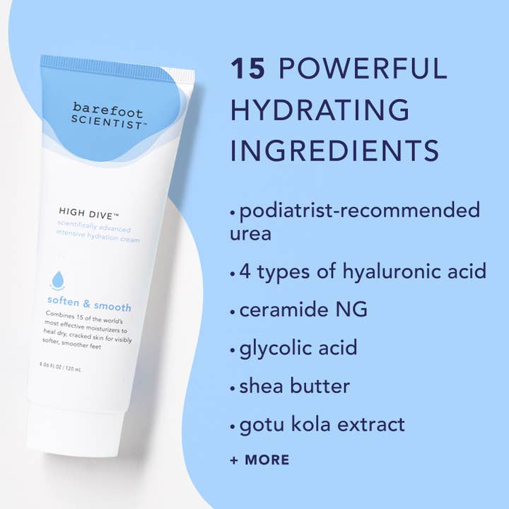 Barefoot Scientist - Wholesale Foot Cream - High Dive Intensive Hydration Cream | Soften & Smooth