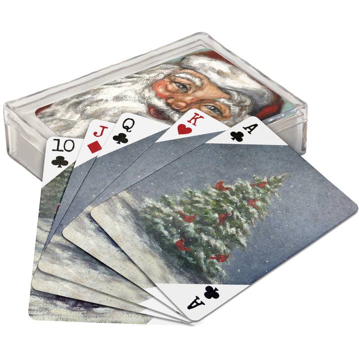 Santa Playing Cards for wholesale by Primitives by Kathy