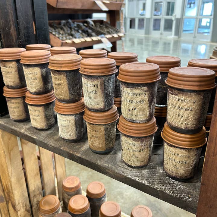 The Cranberry Cornstalk Co. - Vendita all'ingrosso Candela in vasetto - Candela Primitive Soy Jar1