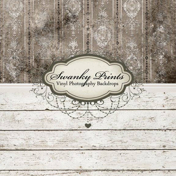 TUDO EM UM 60 “x 123" (pano de fundo, chão e rodapé) por atacado de Swanky Prints