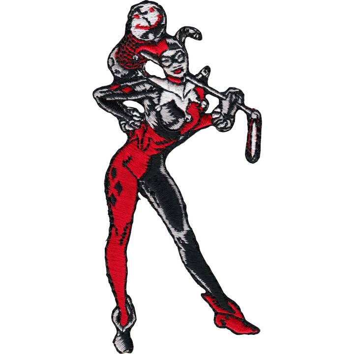 Square Deal Recordings & Supplies – wholesale Patch – Patch - Batman - Harley Quinn With Mallet