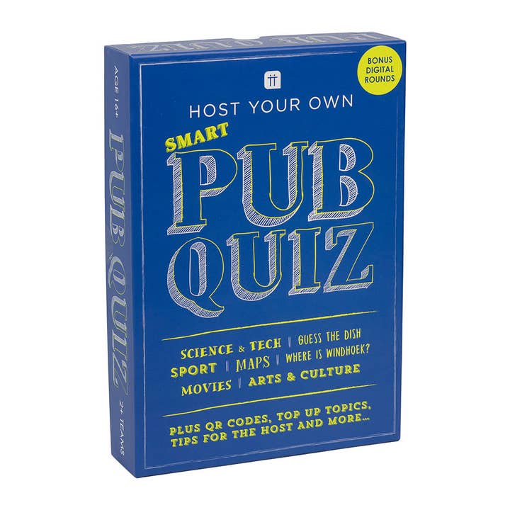 Juego de Trivial Ultimate Pub Quiz | Regalos para Él | Juegos de Navidad para venta al por mayor de Talking Tables EU