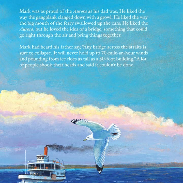 Sleeping Bear Press - Wholesale Early Reader Book (6-8) - Mackinac Bridge: The Story of the Five-Mile Poem3
