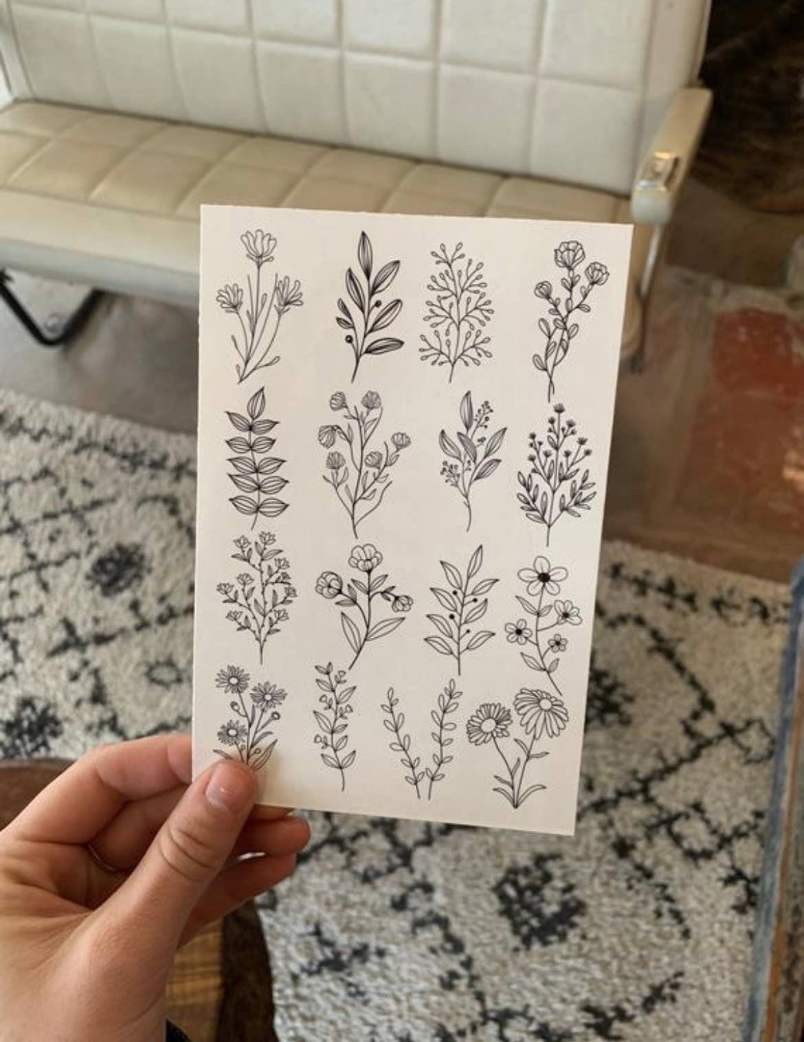 Little Viper Co - Wholesale Temporary Tattoo - Botanical Temporary Tattoos1