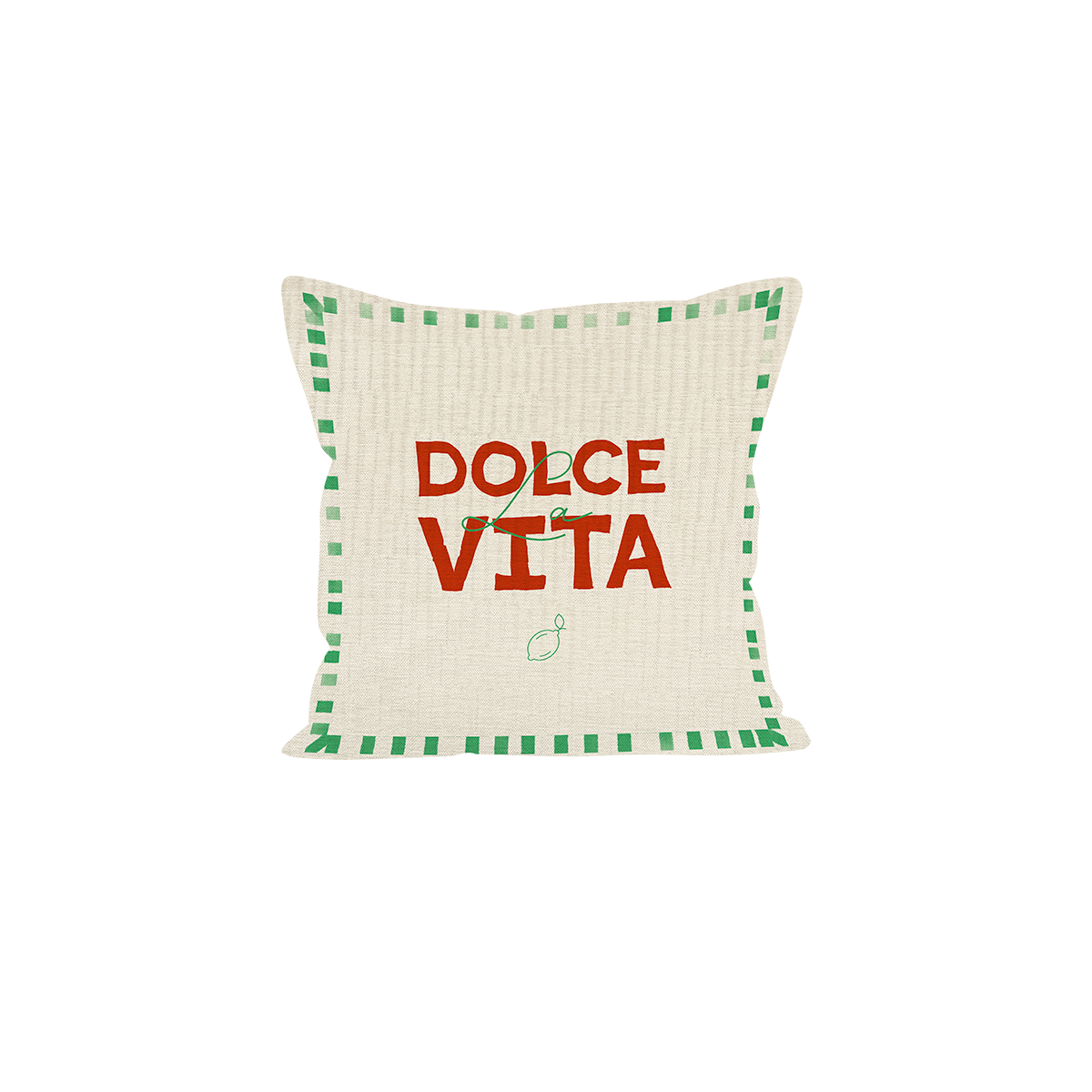 Coast and Valley - Wholesale Throw/Decorative Pillow - DOLCE VITA summer decorative cushion in polyester0