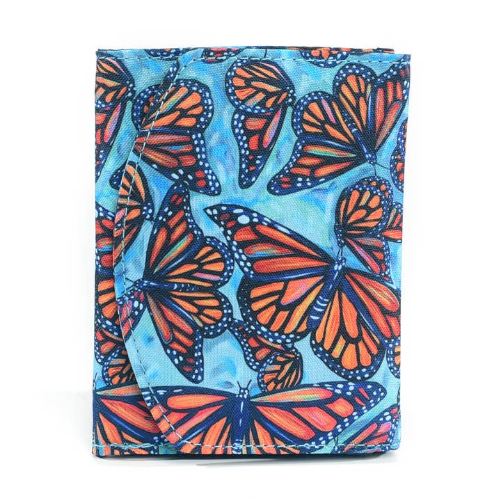 Sipsey Wilder - Vente Portefeuille – femme - Portefeuille à trois volets Monarch Magic0