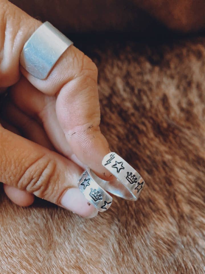 Bague Rodeo Queen pour la vente par Diamond Basin Design Co.