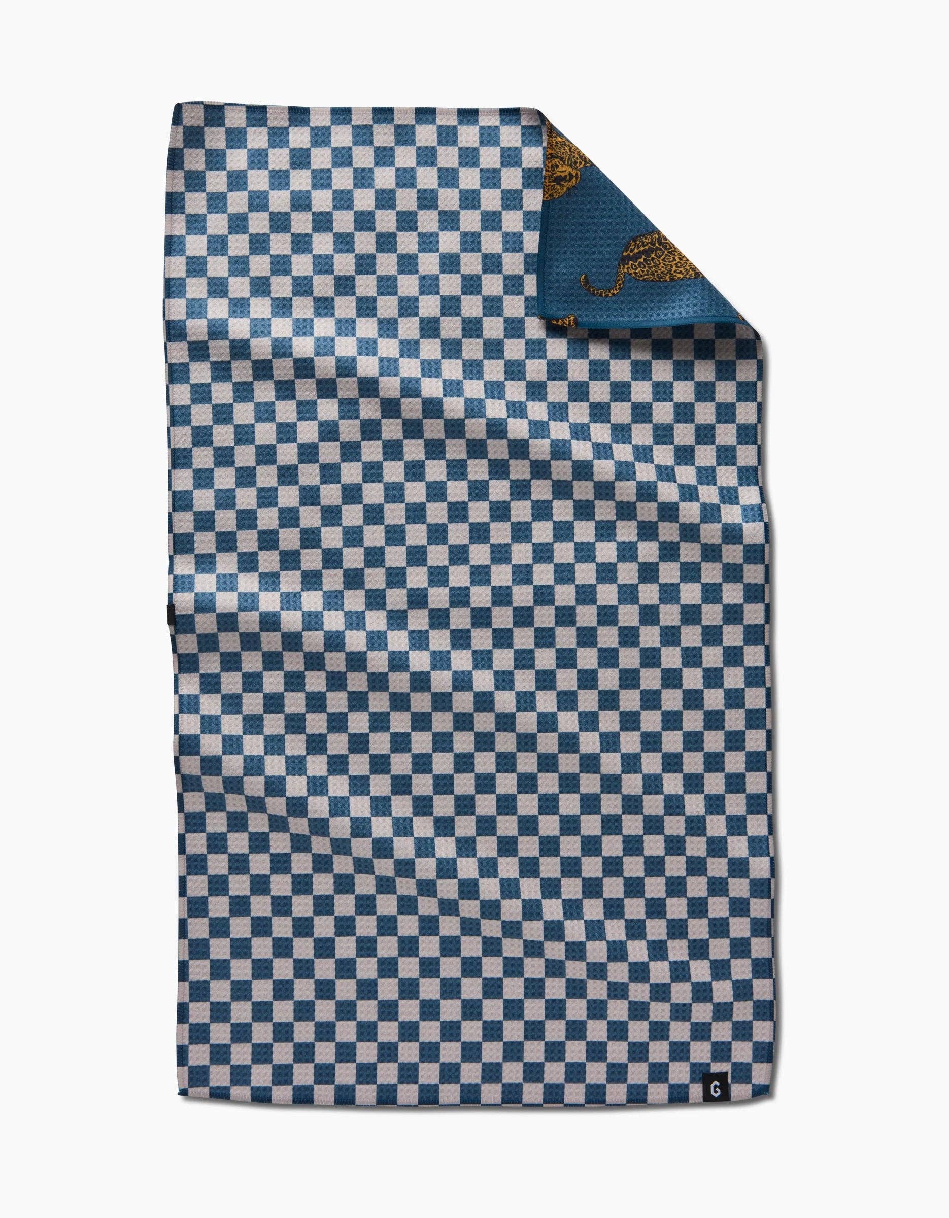 Geometry – Toalha de chá por atacado – Amor de Leopardo2