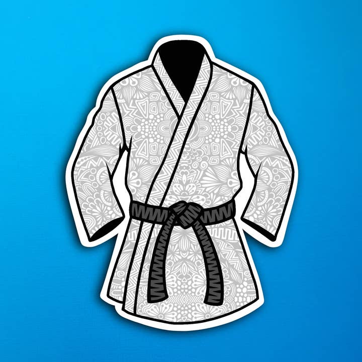 Martial Arts Sticker for wholesale by Zenspire Designs