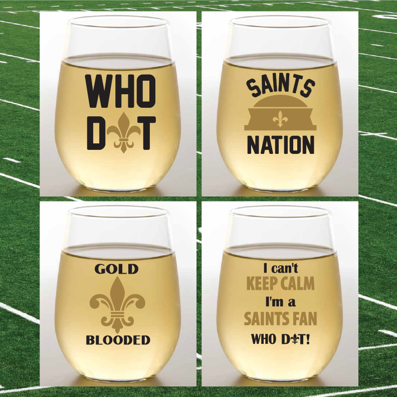 Wine-Oh! - Wholesale Wine Glass - CLOSEOUT LOUISIANA Assorted Unbreakable Plastic Wine Glasses11