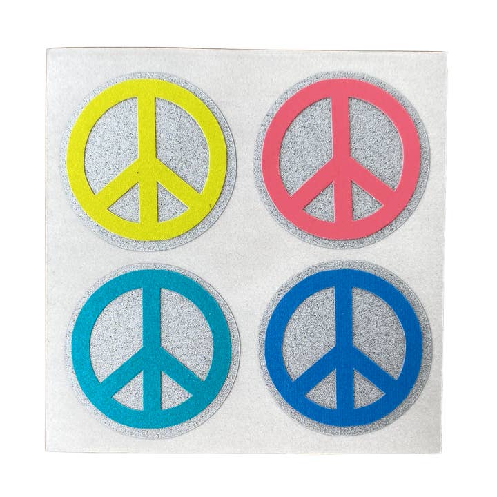 Autocollants 2,5 pouces PEACE SIGN pour la vente par Cute Things Seattle LLC