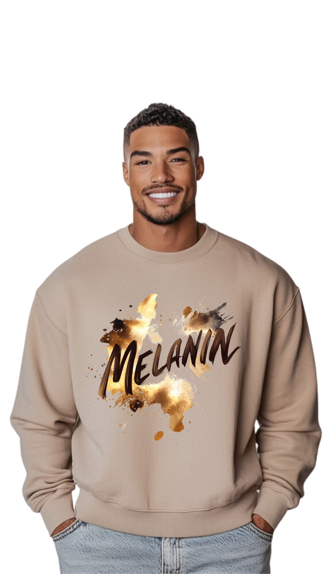 Melanin E-Commerce – wholesale Sweatshirt – Unisex – Magnificent Melanin Sweatshirt 2