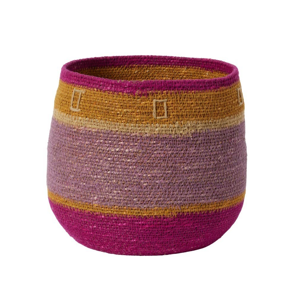 Bonheur du Jour - Wholesale Basket - Basket - Small Violine Squares - 22 cm