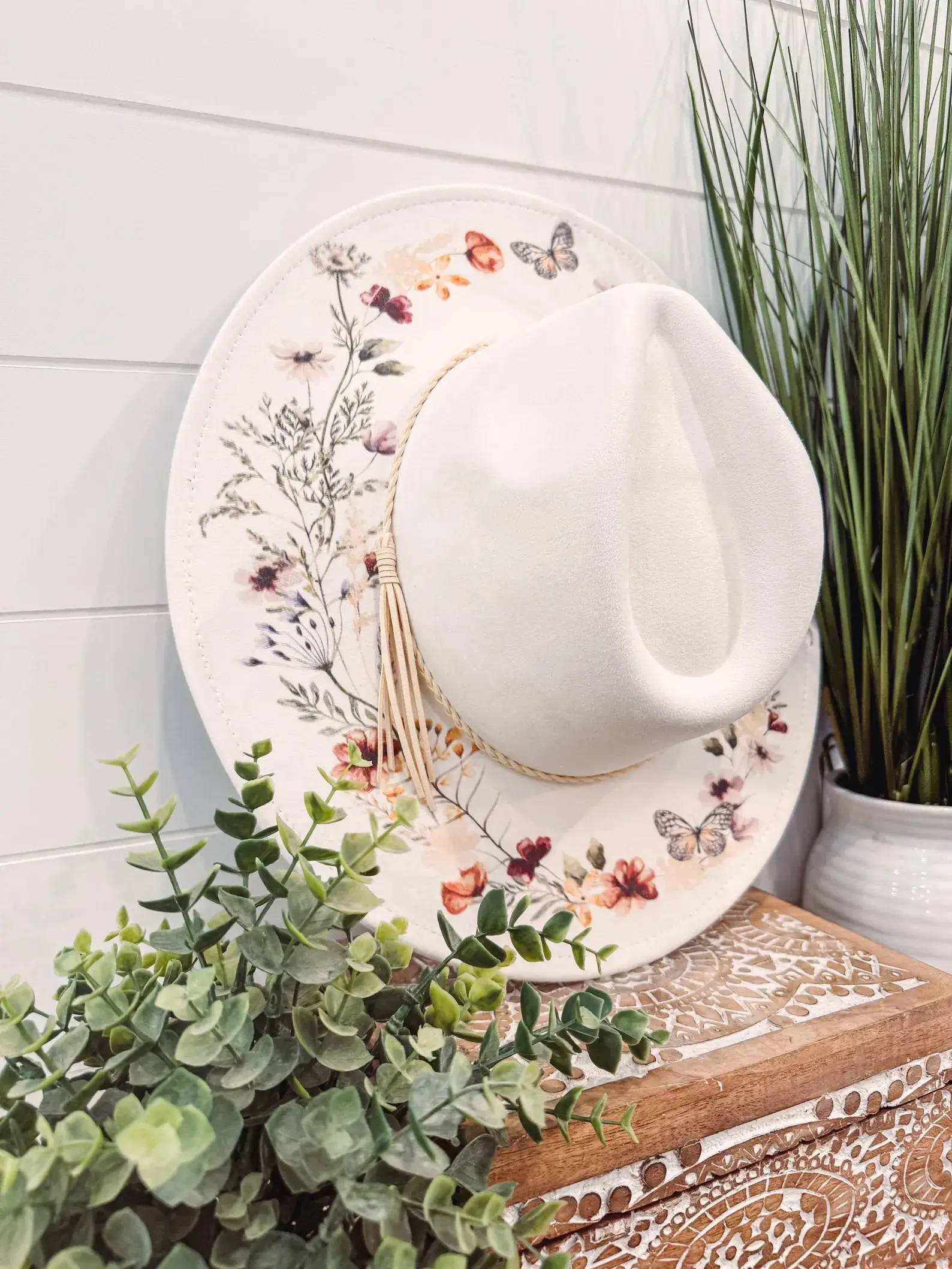 Willie & Dolly Designs - Wholesale Fedora - Women's - Floral Print Hat8