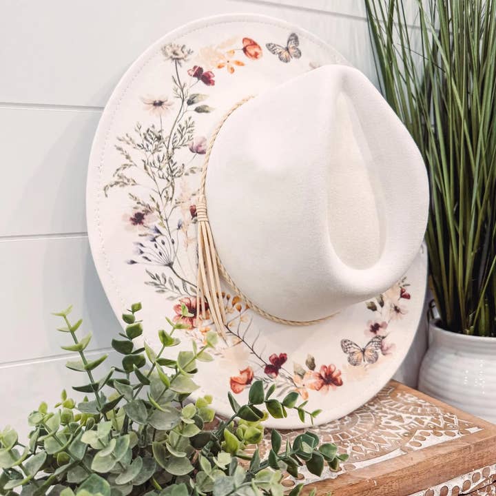 Willie & Dolly Designs - Wholesale Fedora – Women’s - Floral Print Hat8