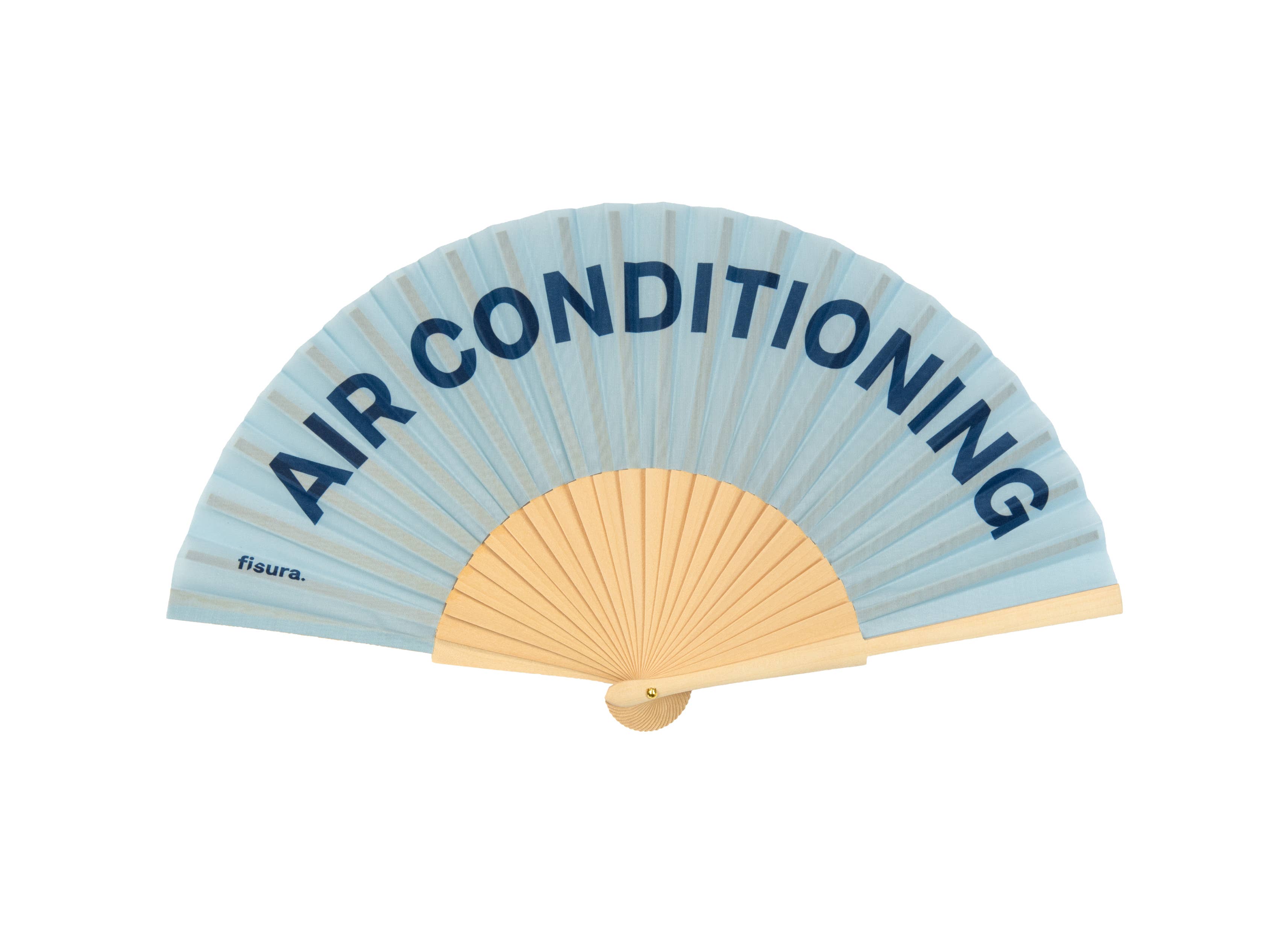 Fisura - Wholesale Handheld folding fan - “Air Conditioning” Fan
