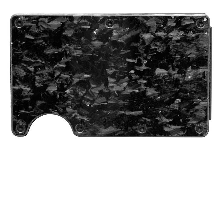 LORNE FORGED CARBON WALLET I GLOSS SILVER for wholesale by LA ENVIRO