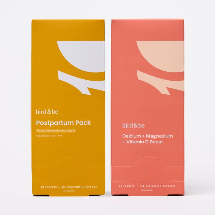 Postpartum Recovery Bundle for wholesale by Bird & Be Fertility Supplements
