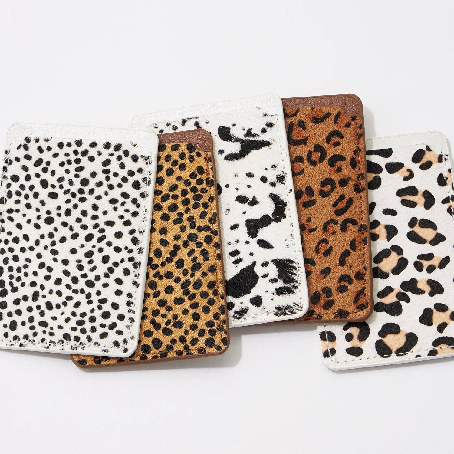 Frem - Wholesale Phone Wallet - Women's - Calf Hair Leather Spotted Phone Wallet7