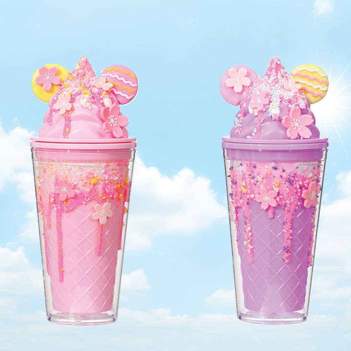 Bewaltz - Wholesale Insulated Mug/Tumbler - Sakura Softserve Tumbler-Pink1