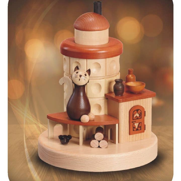 Marketplace24 - Wholesale Christmas Decoration - Incense Smoker with cat