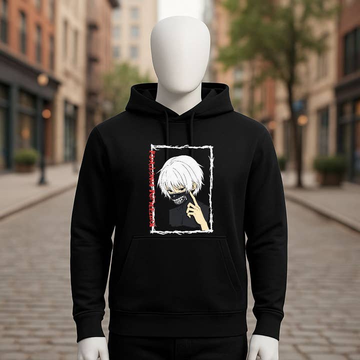 Black hoodie for wholesale by fabrica personalizacion