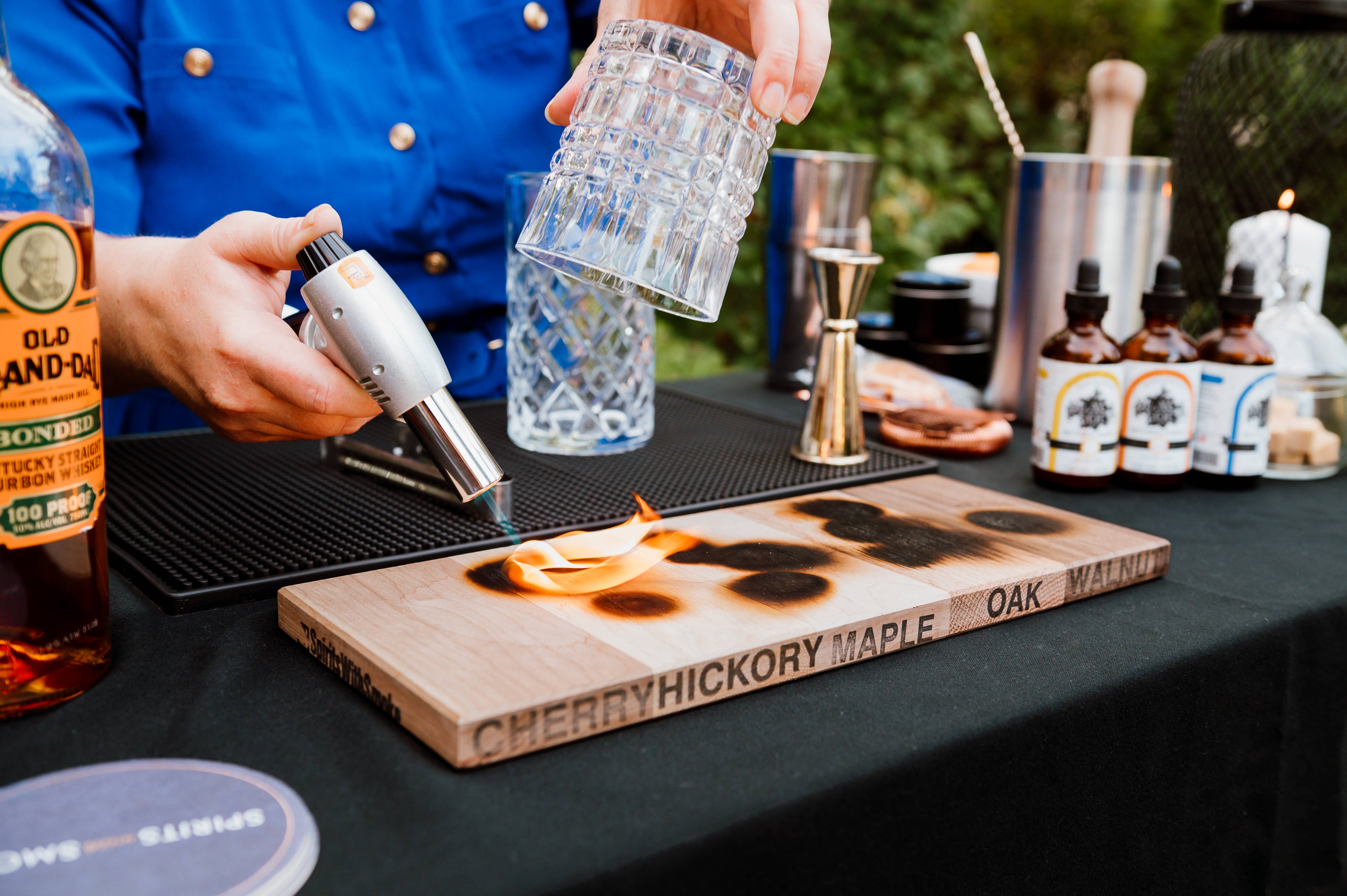 Spirits WIth Smoke - Wholesale Cocktail Shaker - Cocktail & Food Smoking Tool | Home Smoking Board7