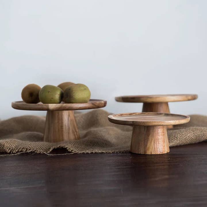 Kiyo Home - Wholesale Cake stand - Wooden Cake Stand7