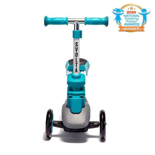 SVOLTA - Wholesale Bike/Scooter - Kids - SVOLTA Ace 2-in-1 Sit and Stand Convertible Scooter - Teal
