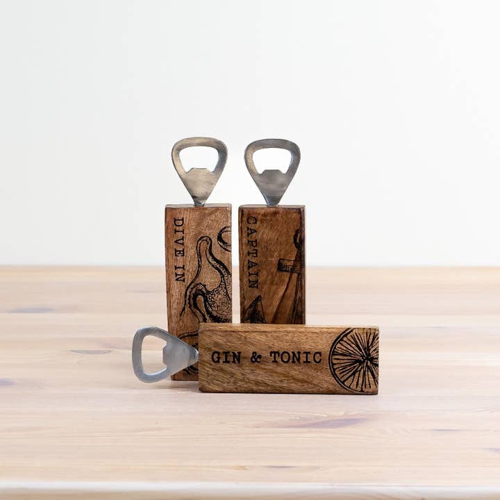 Gainsborough Giftware x Portland Living – wholesale Bottle/wine opener – Gin & Tonic Bottle Opener, 16cm 3