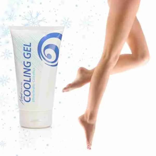 Nuvò Cosmetic – wholesale Fotkräm – Kall gel tunga ben vrister fötter 150ml
