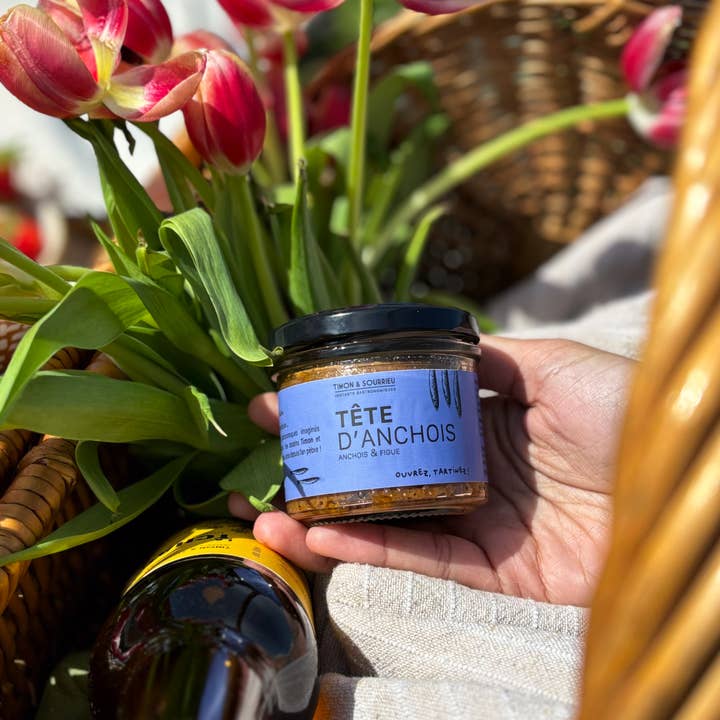 ANCHOVY HEAD (anchovy and fig spread) 100g for wholesale by Timon et Sourrieu