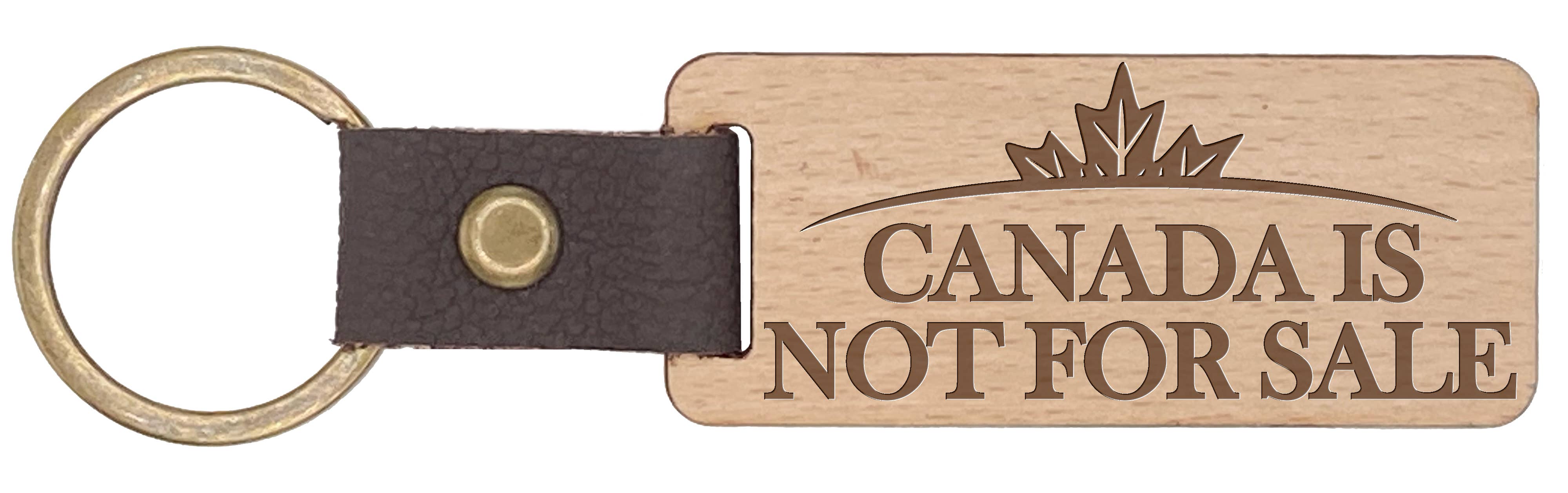 Imagine Imports - Wholesale Keychain - Unisex - Canada is not for sale keychain4