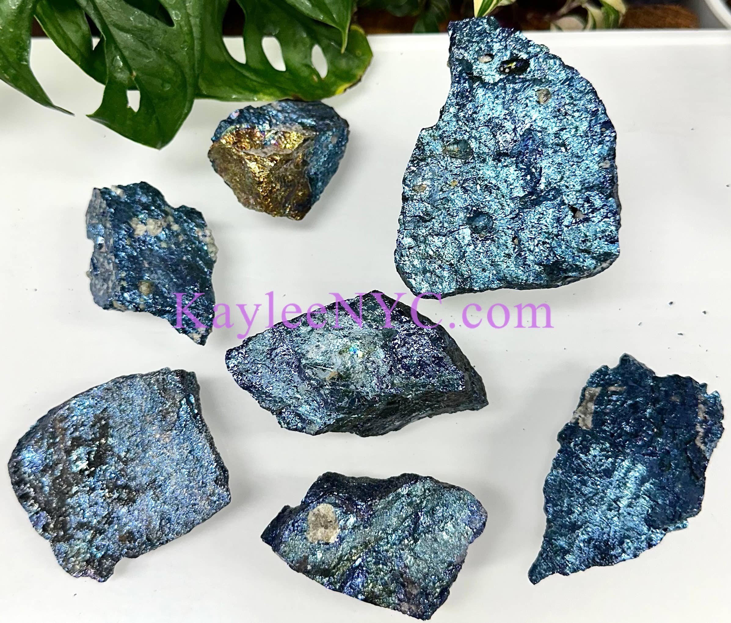 KayleeNYC - Wholesale Spiritual Stone/Crystal - 3 Lbs Natural Chalcopyrite aka Peacock Ore Crystal Healing3