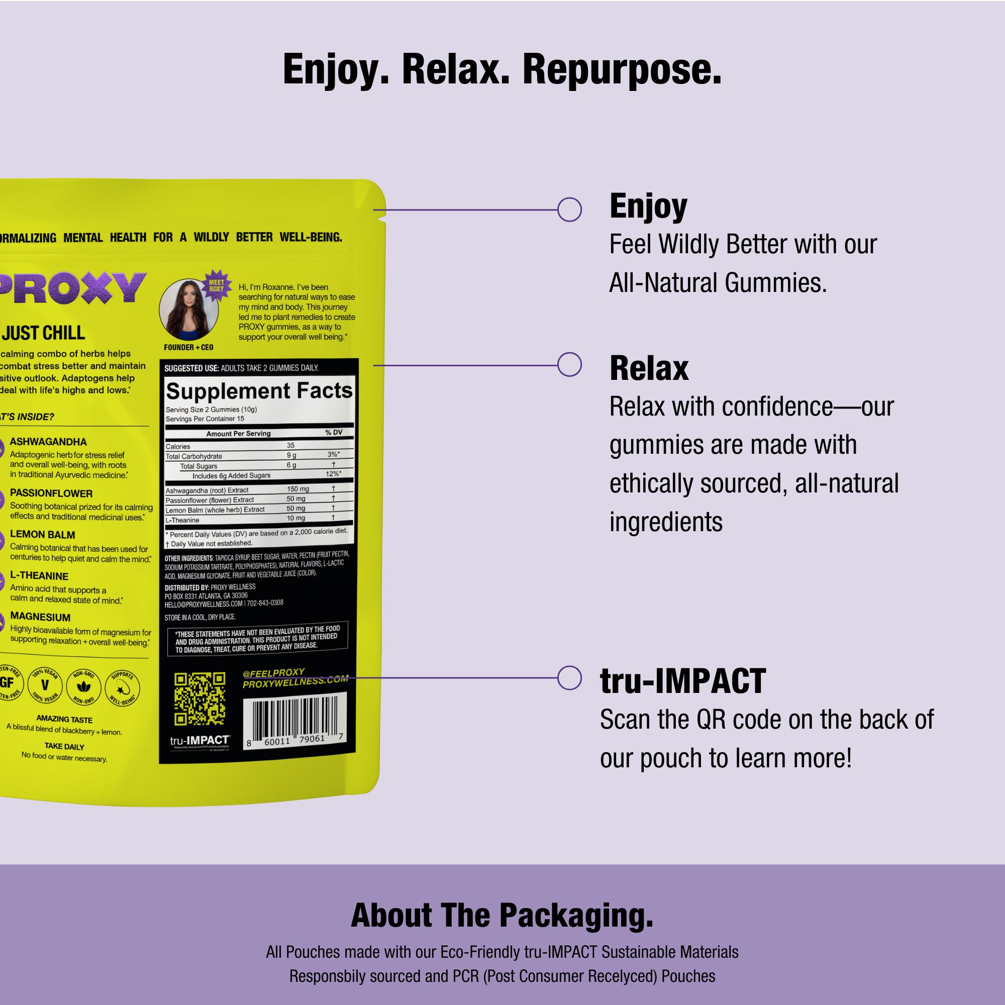 Proxy Wellness - Wholesale Oral Supplement/Vitamin - PROXY Just Chill2