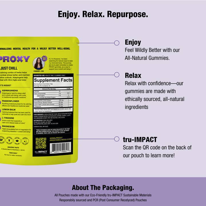 Proxy Wellness - Wholesale Oral Supplement/Vitamin - PROXY Just Chill2