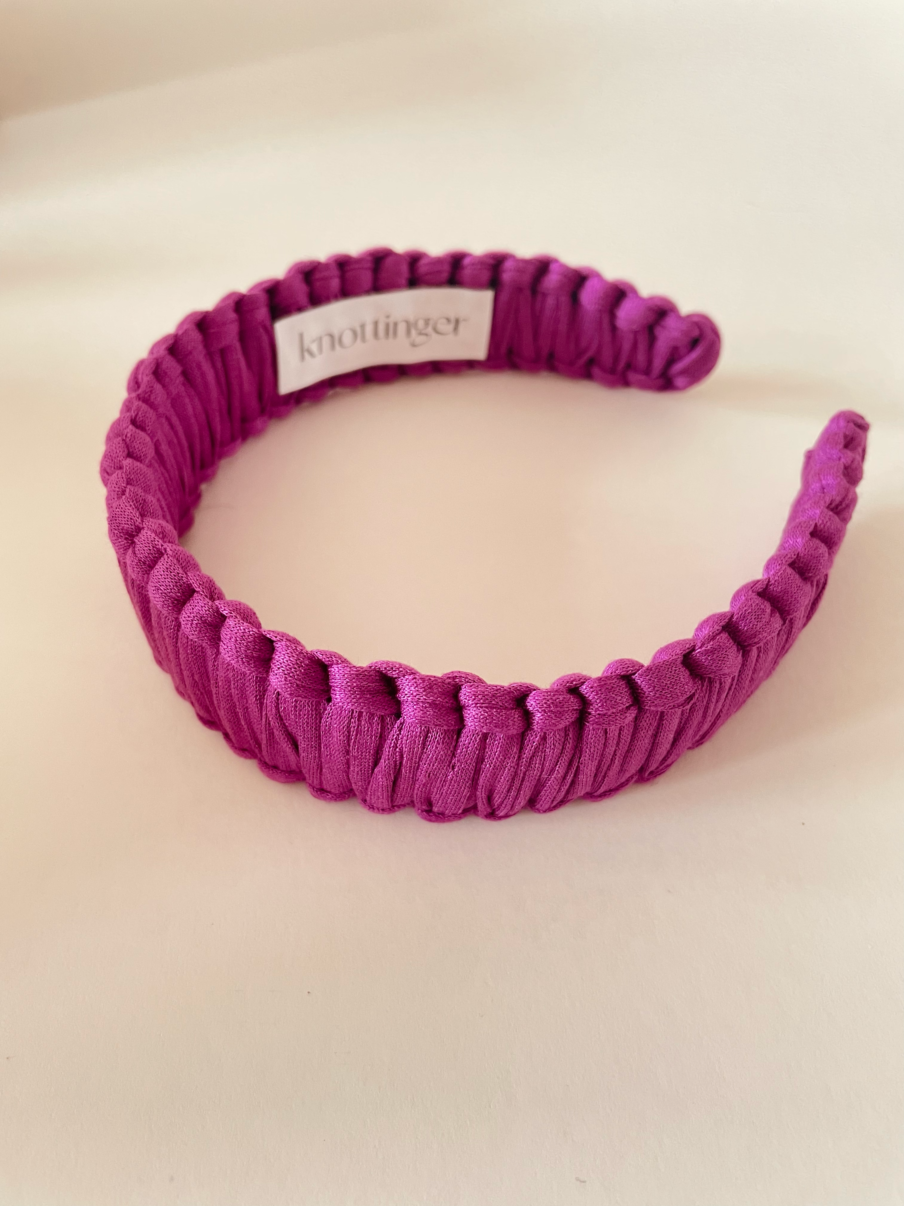 Knottinger - Wholesale Fashion Headband - Women's - Recycled cotton knotted headband4