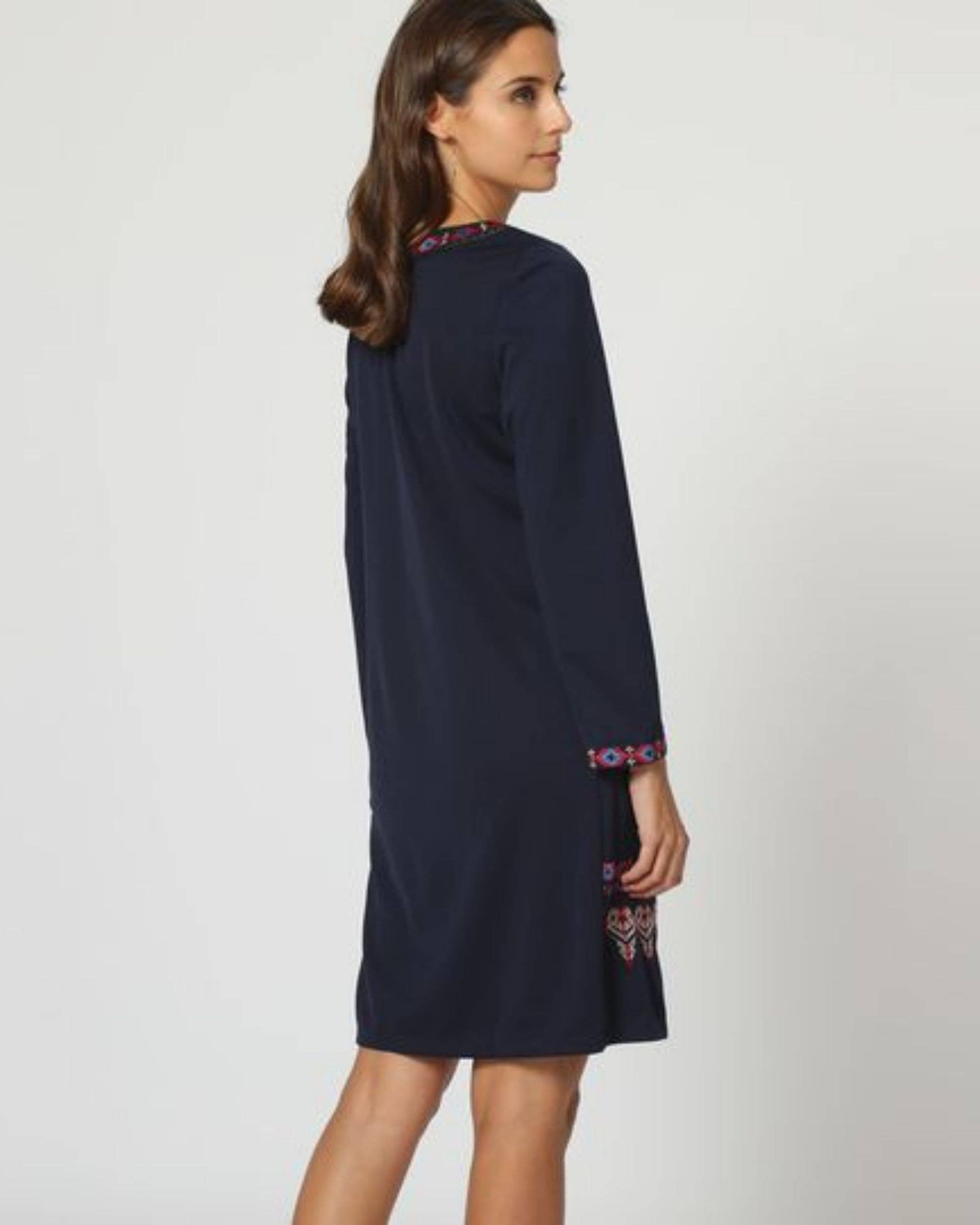 BanBat – Engroshandel Kjole - Dame – Broderet kjole - AN-1605227