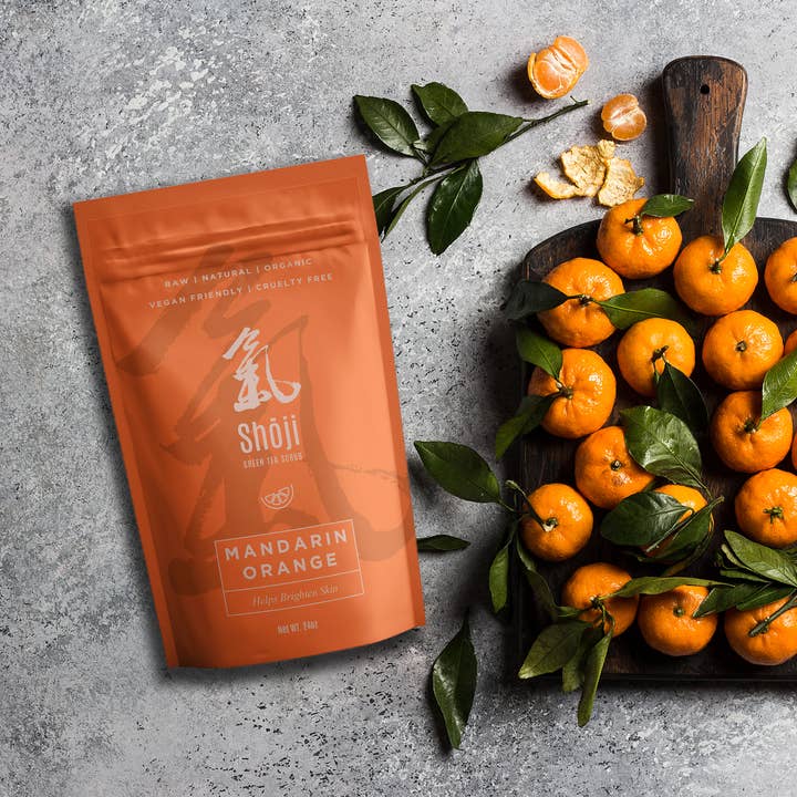 The Midwest Sea Salt Company - Wholesale Body scrub/exfoliant - Shoji All Natural Matcha Green Tea Face & Body Scrub w/ Oil3