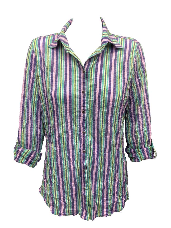 ROLL-UP ÆRME SKJORTE - STRIBE 8600 for engroshandel hos David Cline