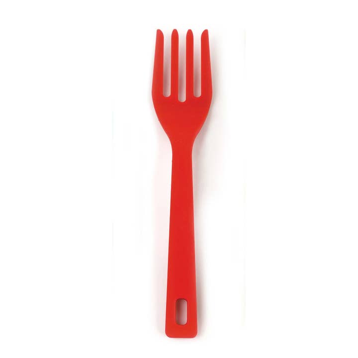 Silicone Fork - Red for wholesale by RSVP International