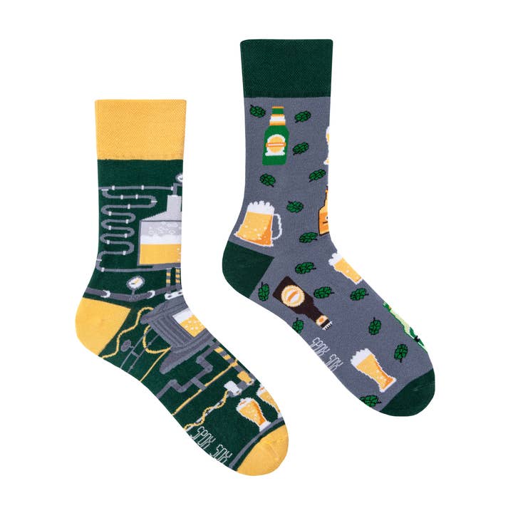 Spox Sox – Engroshandel Strømper - Unisex – Casual Strømper - Øl