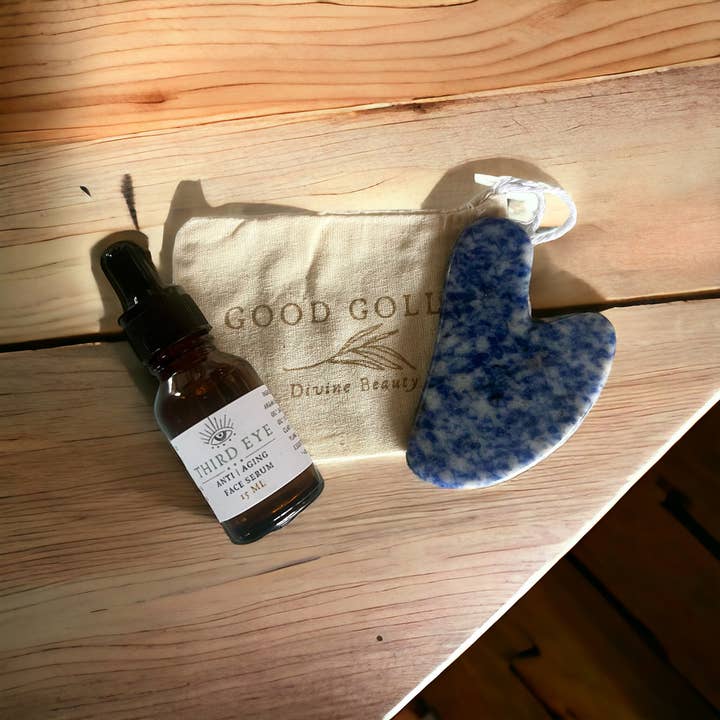 Salt + Soul Skincare - Wholesale Gua Sha-roller - Gua sha | gezichtsserum tegen veroudering | biologische vochtinbrengende crème5