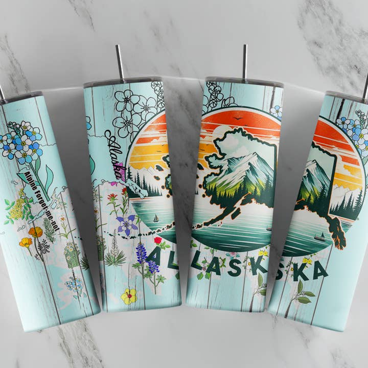 Alaska Tumbler, Alaska State Tumbler and other Purchase Wholesale akt. Free Returns & Net 60 Terms on Faire trending on Faire.