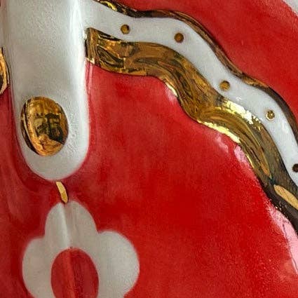 Lo Home | Ruby Clay - Wholesale Vase - Single Tone Cowboy Boot Vase