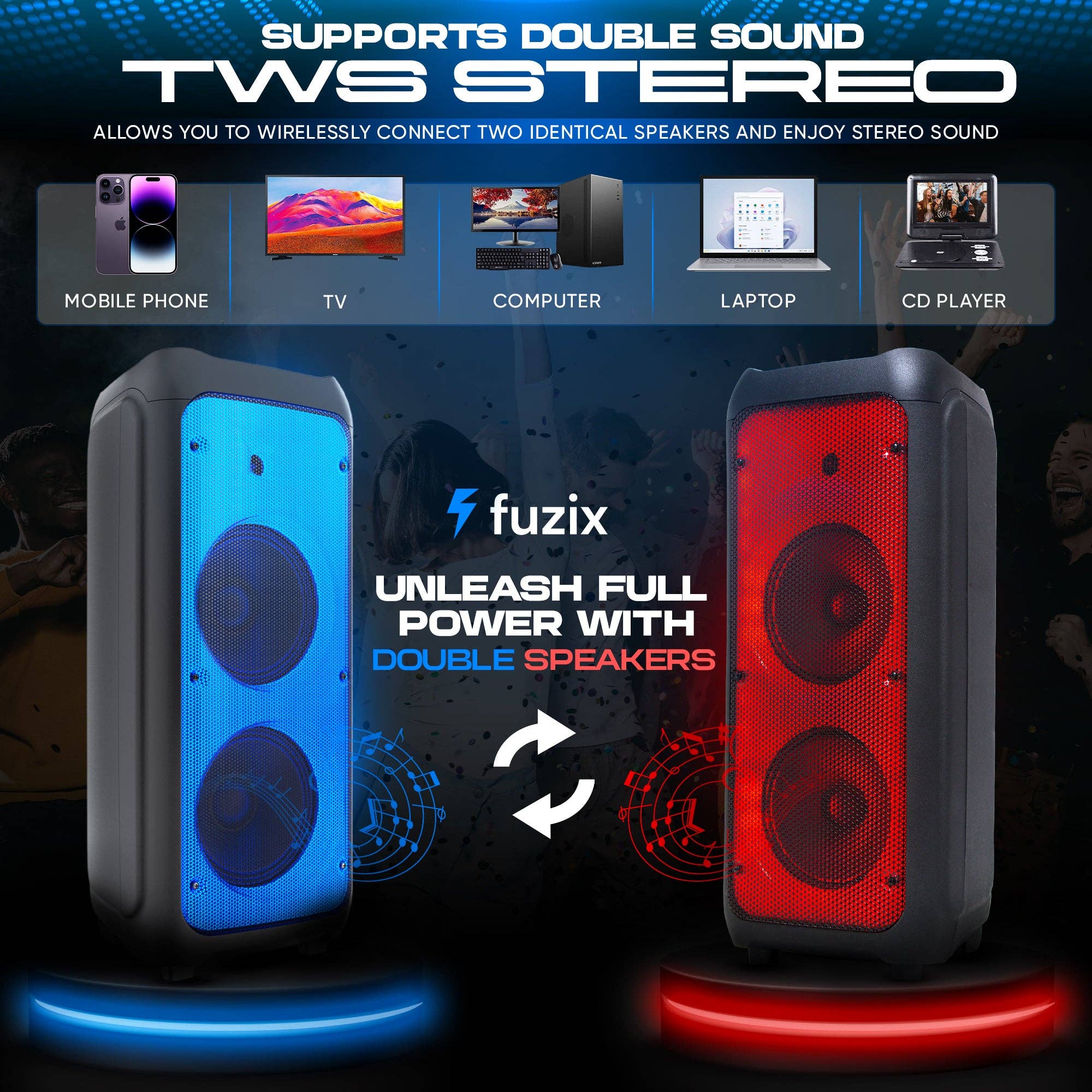 fuzix - Wholesale Luidsprekers/speakers - Nova Karaoke-luidspreker6