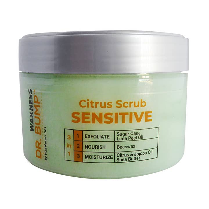 Waxness Citrus Scrub for Sensitive Skin 8.8 oz 250 g for wholesale by Waxness