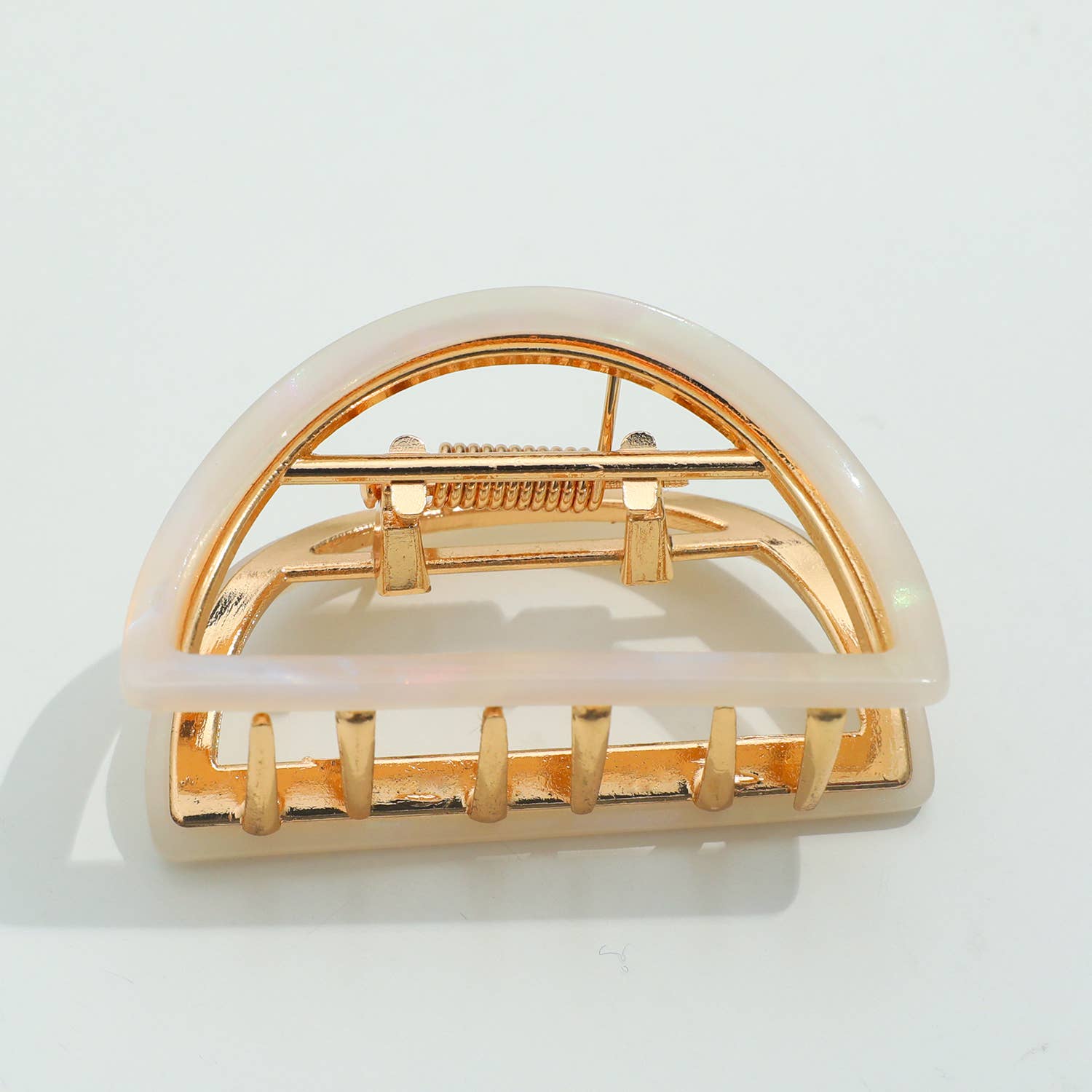 Adorro - Wholesale Hair Clip - Women's - Rosalie Core | Classic Small Half Moon Metal Claw Clip5