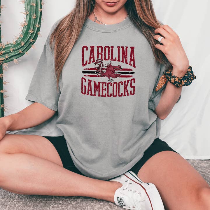 Simply You Customs - Wholesale T-Shirt (Graphic) - Women's - Vintage USC Gamecocks5